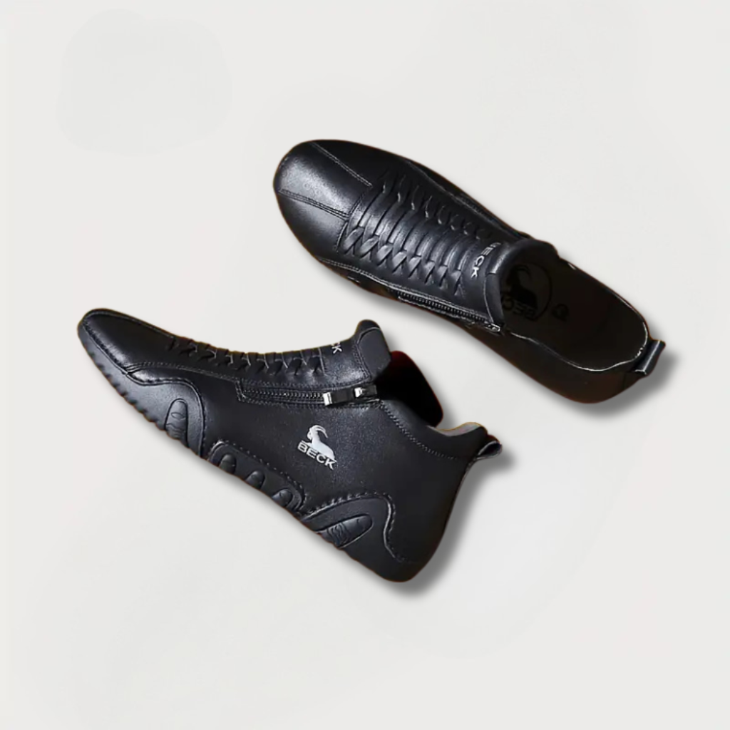 VogBeck 2.0 – Breathable Orthopedic Shoes with Double Zip Comfort