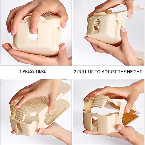 一瞬で靴の収納を最適化(x3)