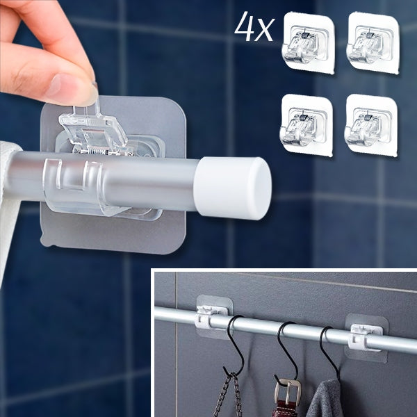 מתלים פרקטיים לאחסון קל ומסודר (x4)