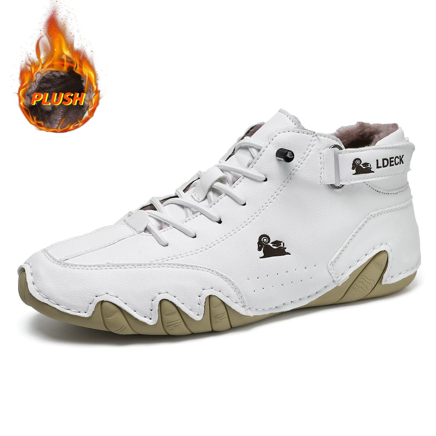 VogLdeck 3.0 – Calçado ortopédico de inverno forrado com pele 