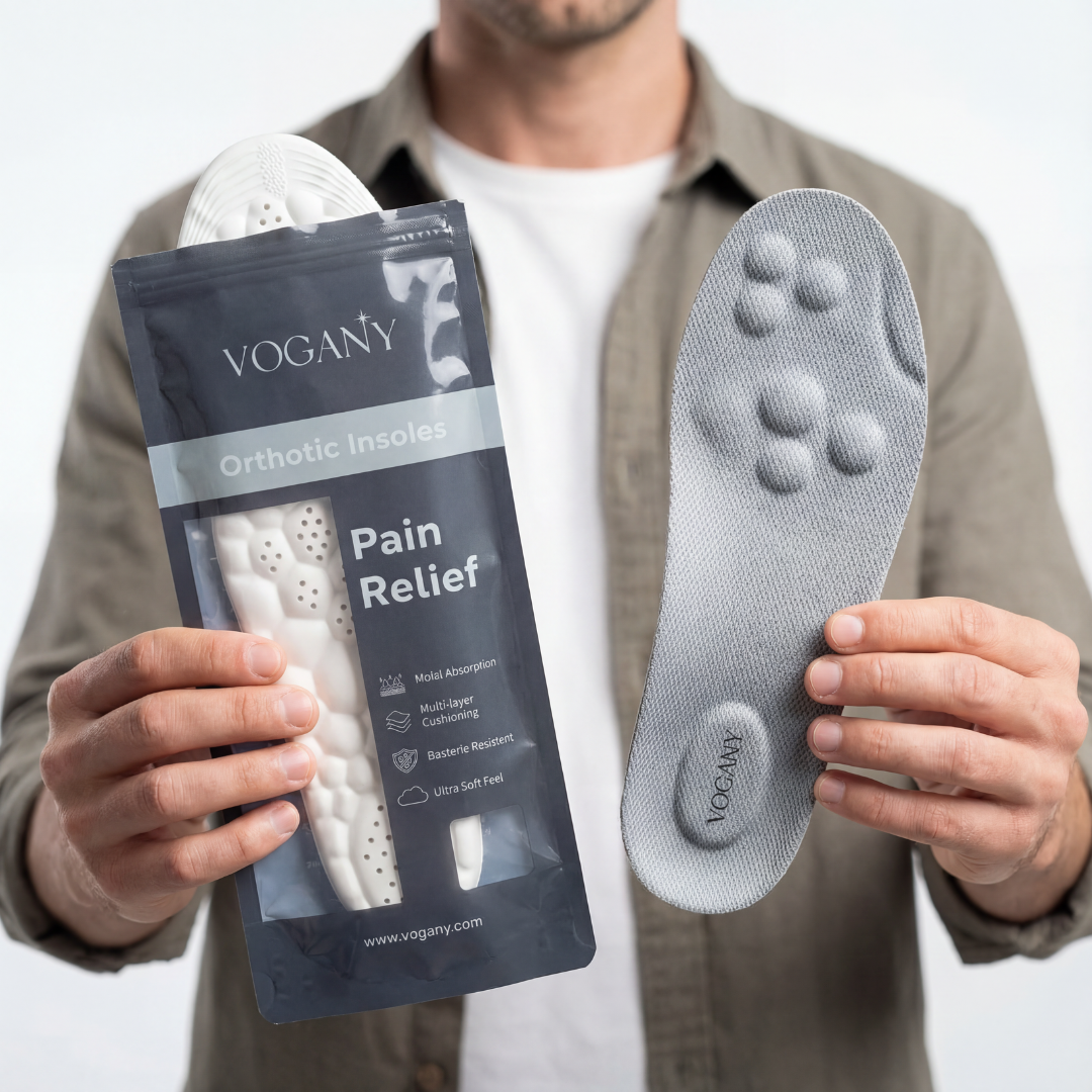 4D Massant-pohjalliset – Aktiivinen helpotus & Kivuton kävely 