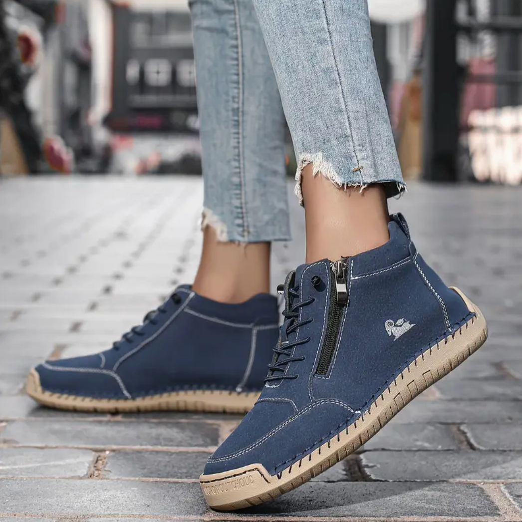 VogaDeck DoubleZip – Sneakers Comfort & Orthopedische Ondersteuning 