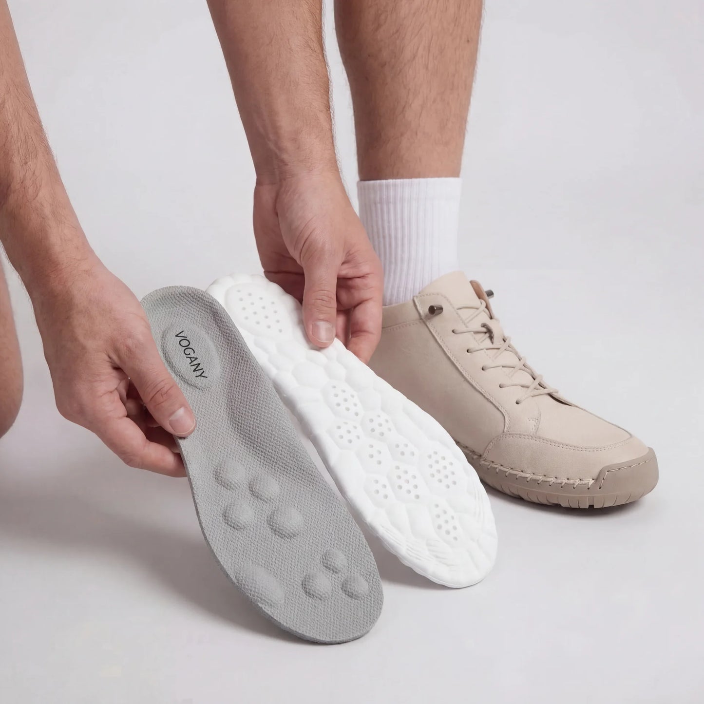 VogaDeck Zip – Sneakers Confort & Soutien Orthopédique